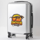 Stickers Mondiaux Dinosaures (Sur valise)