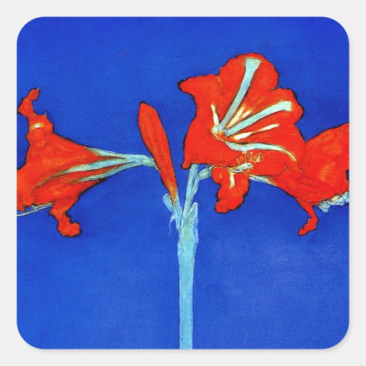 Stickers Mondrian Amaryllis (Devant)