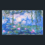Stickers Monet Water Lilies<br><div class="desc">Monet Water Lilies autocollants. Peinture à l'huile sur toile de 1916. Monet peint son fameux bassin de nénuphars de manière obsessionnelle pendant les dernières années de sa carrière, puisant son inspiration dans la lumière du soleil et son effet changeant sur l'eau, les fleurs aquatiques et le feuillage. Ce tableau, qui...</div>