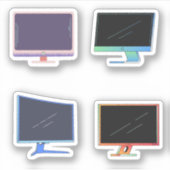 Stickers Moniteur d'ordinateur (Devant)