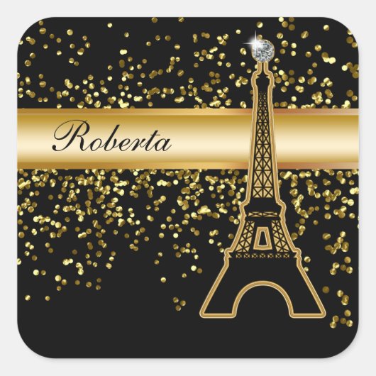 Stickers Monogramme à billes (Devant)