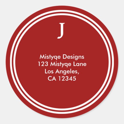 Stickers Monogramme Bat mitzvah/bar étoilé (Devant)