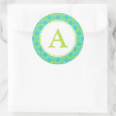 Stickers Monogramme de chaux (Sac)