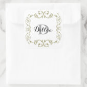 Stickers Monogramme Or (Sac)