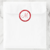 Stickers Monogramme Parties scintillant tendance : (Sac)