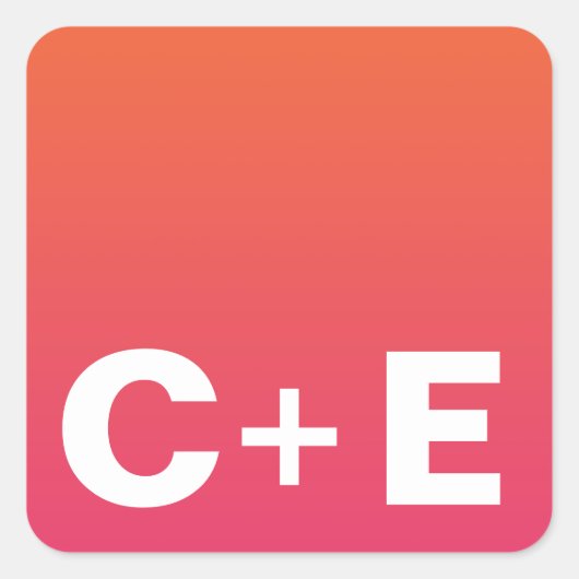 Stickers Monogrammes (Devant)