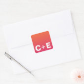 Stickers Monogrammes (Enveloppe)