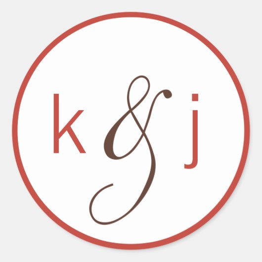 Stickers Monogrammes Apple (Devant)