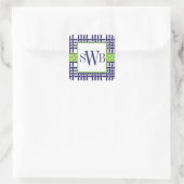 Stickers Monogrammes Bambou & Grosgrain (Sac)