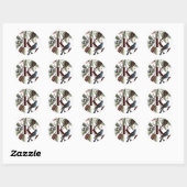 Stickers Monogrammes *Porche Carolina* (Feuille)