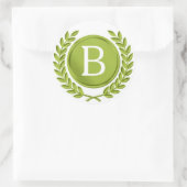 Stickers Monogrammes verts (Sac)