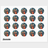 stickers Monster Holiday (Feuille)