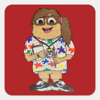 Stickers Monstre Mme Bryson