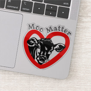 Stickers Moo Matt