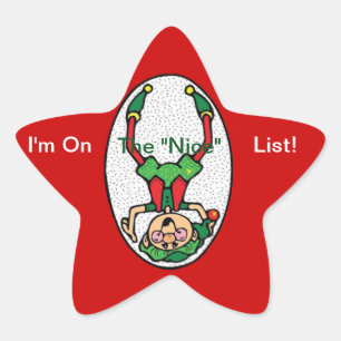 Stickers—mooie elf ster sticker