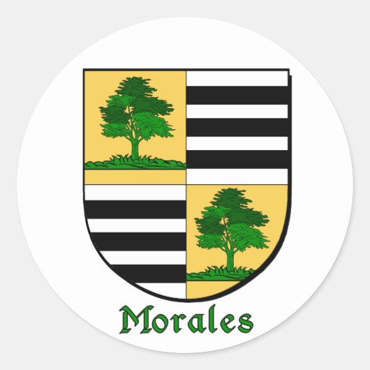 Stickers Morales Family Shield (Devant)