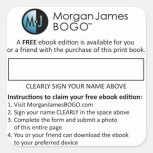 Stickers Morgan James BOGO
