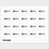 Stickers Moteur Rotation Mazda RX-7 Noir (Feuille)