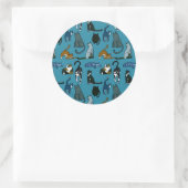 Stickers Motif de chats Kitty Corner (Sac)