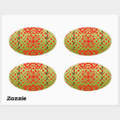 Stickers Motif de Nouvel An 2012 (Feuille)