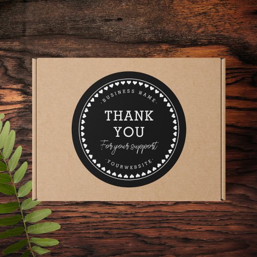 Stickers Motif Merci classique de l'amour