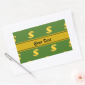 Stickers motif panneau Dollar (Enveloppe)