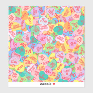 Stickers Motif V2 en vinyle coupé sur mesure Candy