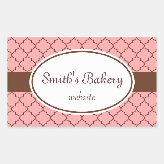 Stickers Motifs roses personnalisés (Devant)