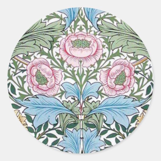 Stickers Motifs William Morris Myrtle Chintz (Devant)