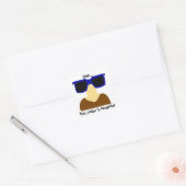 Stickers Moustache Incognito & Lunettes - Set de 2 (Enveloppe)