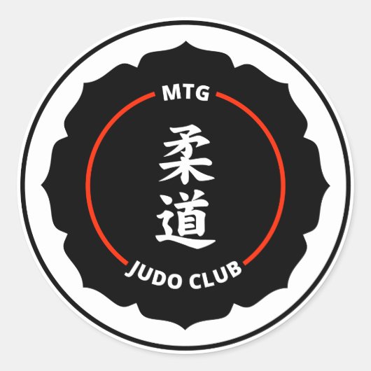 Stickers MTG Judo Club (6 pack) (Devant)