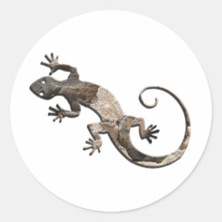 Stickers muraux en pierre Gecko