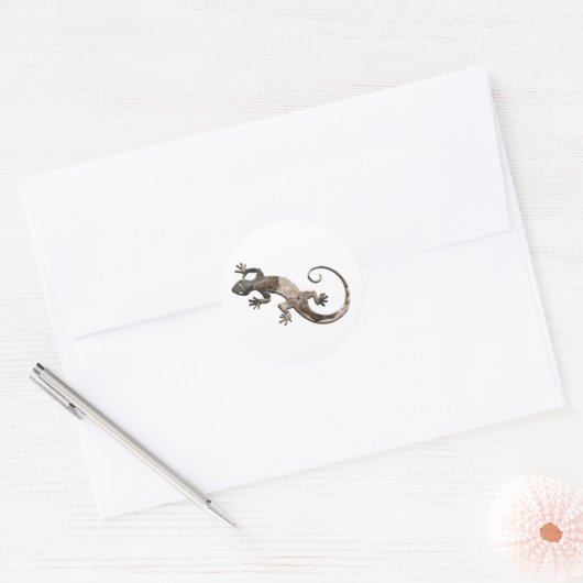 Stickers muraux en pierre Gecko (Enveloppe)