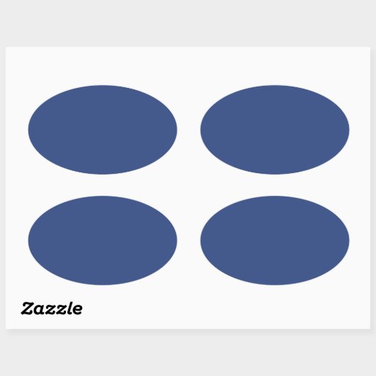 Stickers Murugi Stationery Co. Oval Noir (Feuille)