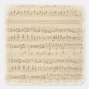 stickers musique vintage