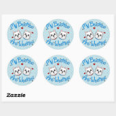 Stickers "My Besties Are Westies" GARÇONS (Feuille)