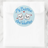 Stickers "My Besties Are Westies" GARÇONS (Sac)