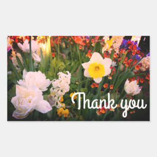 Stickers N° 1-1 Merci Fleurs de ressort