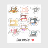 Stickers naaimachines (Vel)