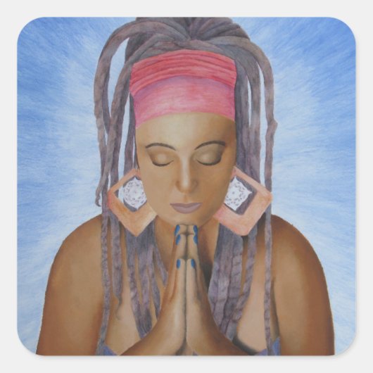 Stickers Namaste (Devant)