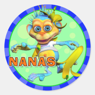 Stickers Nanas amusants