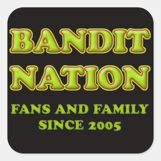 Stickers Nation Bandit (Devant)