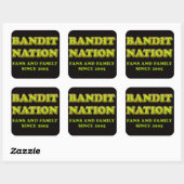 Stickers Nation Bandit (Feuille)