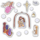 Stickers Nativité | (Devant)
