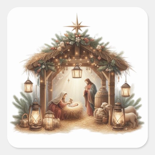 Stickers Nativité (Devant)