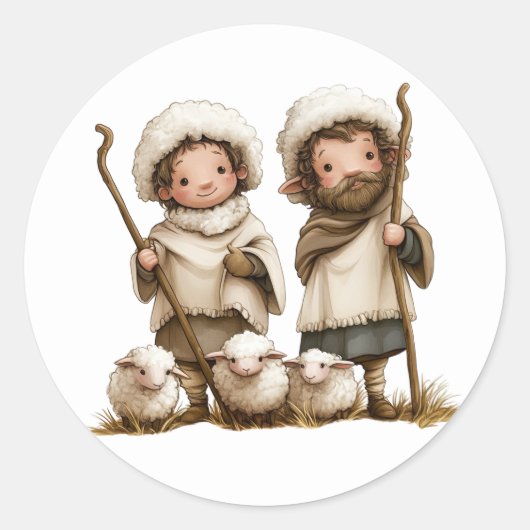 Stickers Nativité Festive (Devant)
