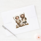 Stickers Nativité Festive (Enveloppe)