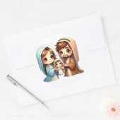 Stickers Nativité Festive (Enveloppe)