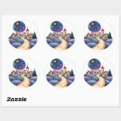 Stickers Nativité Festive (Feuille)
