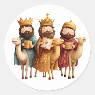 Stickers Nativité Festive
